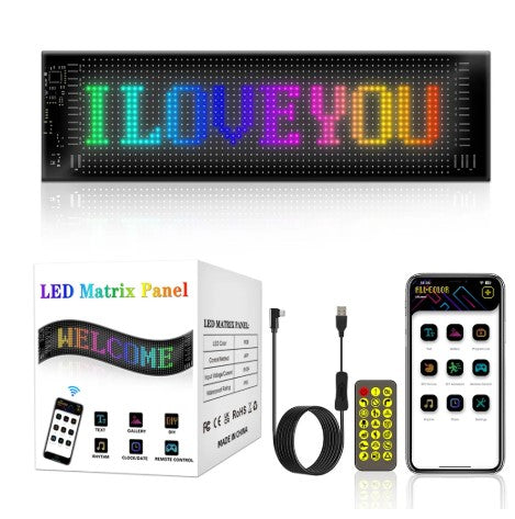 Led Display Screen For Car Taxi Soft