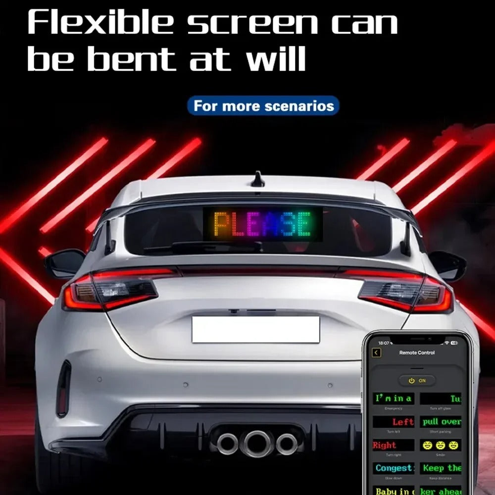 Led Display Screen For Car Taxi Soft