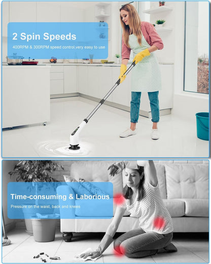 9 In 1 Electric Cleaning Brush