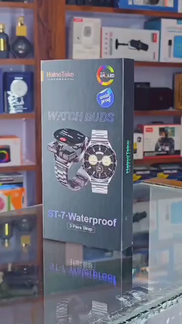 PowerBand ST7 HAINO TEKO - 2 In 1 Smartwatch + Earbuds